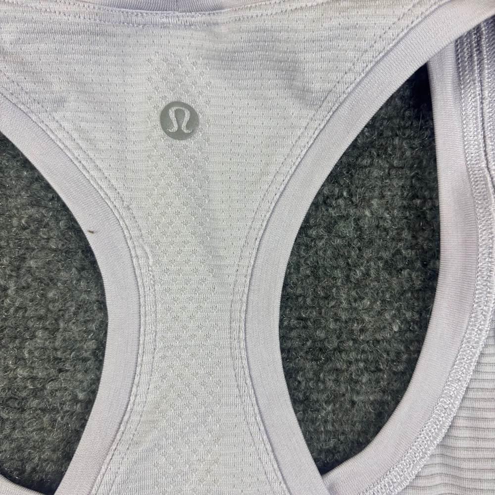 LULULEMON Women’s Light Purple Swiftly Tech Racerback Tank Top size: 12 - Picture 3 of 6